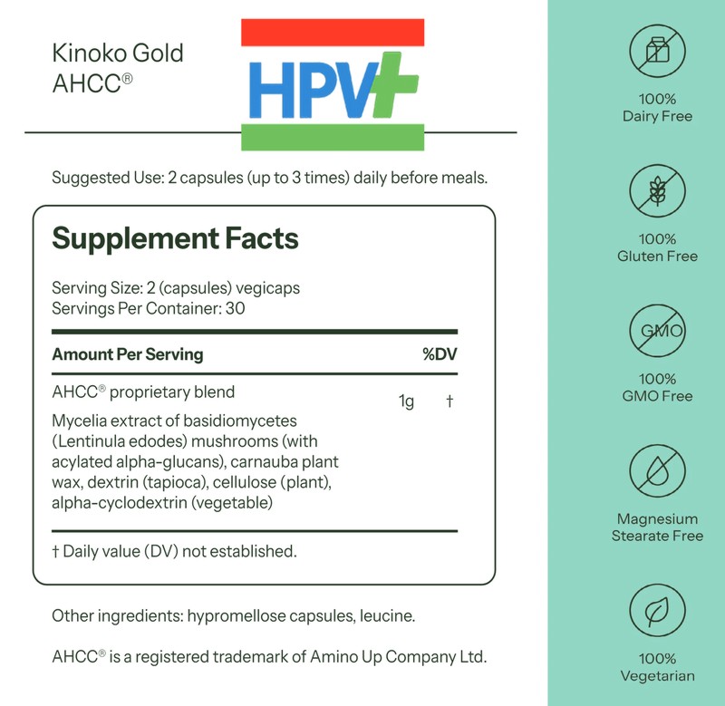 ترکیبات قرص ahcc طلایی