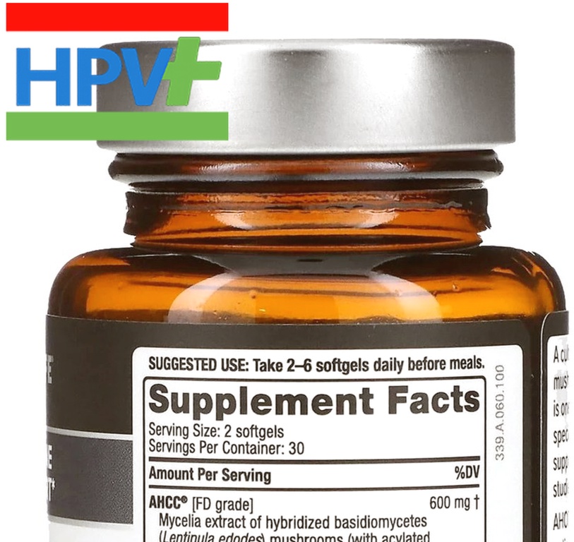 قرص ahcc Rx سافت ژل