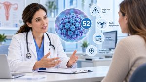 ویروس HPV نوع 52 علائم و روش درمان
